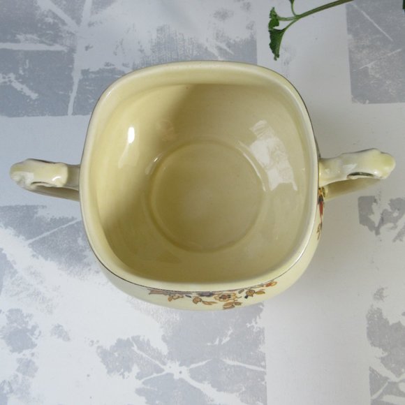 Sugar Bowl no Lid Denbigh Unicorn backstamp by Wedgwood & Co. England 1862-1900 - Picture 9 of 12